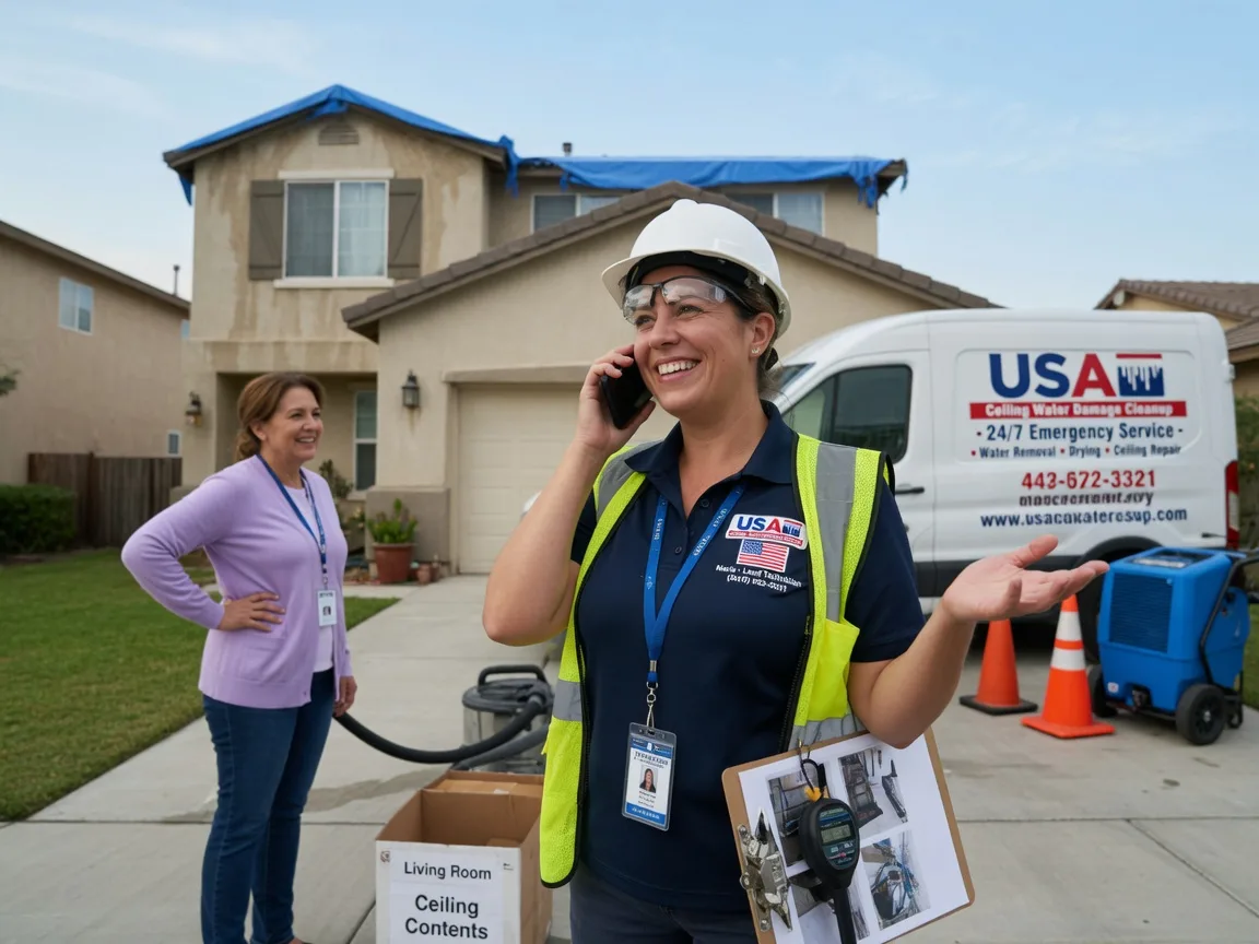 Ceiling Water Damage Restoration Coulterville, IL FAQs